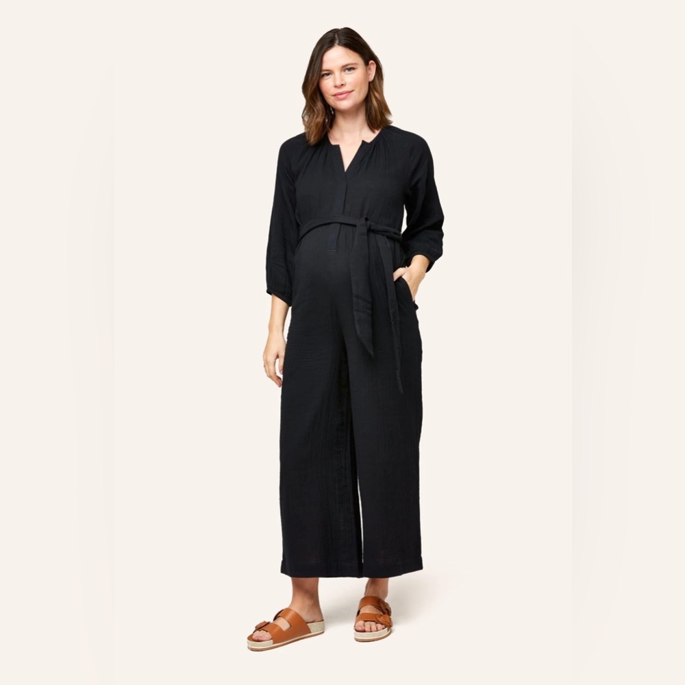 Nom Maternity Alma Nursing Jumpsuit